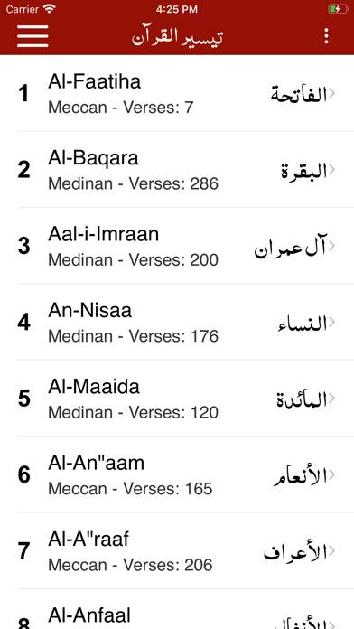 Taiseer ul Quran -Tafseer-Urdu App screenshot