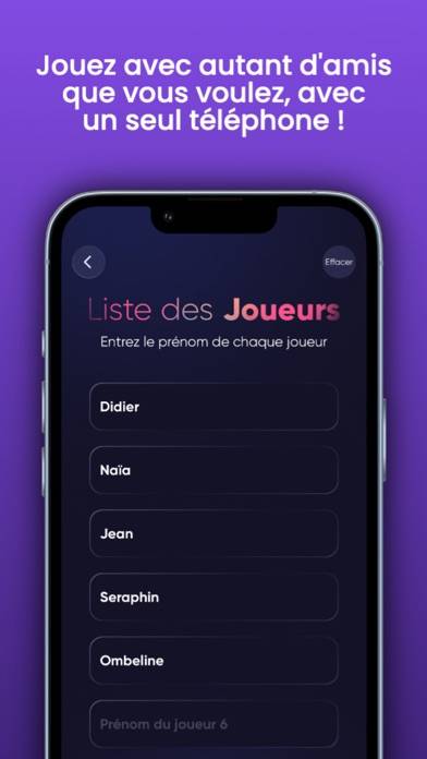 Sombre soirée App screenshot #2