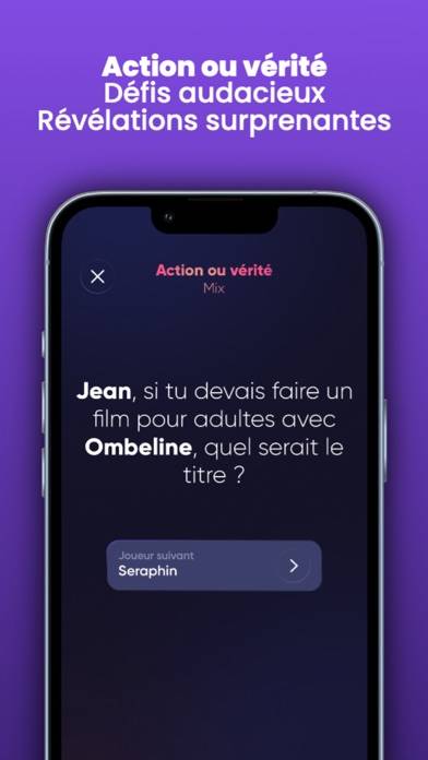 Sombre soirée App screenshot #3