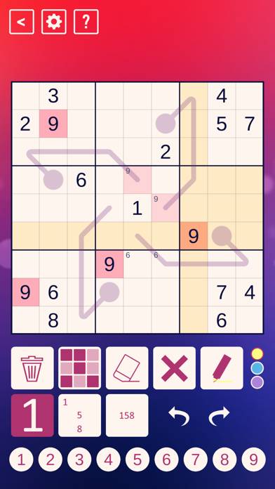 Thermo Sudoku App screenshot #1