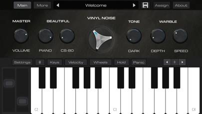 AudioKit Retro Piano App screenshot #1