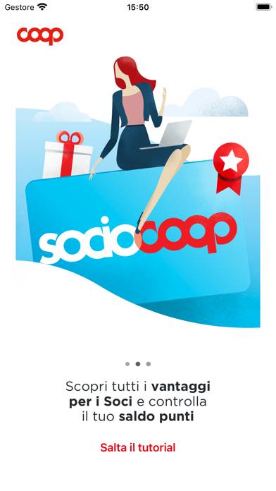 Coop Schermata dell'app