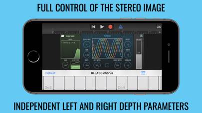 BLEASS Chorus AUv3 Plugin skärmdump