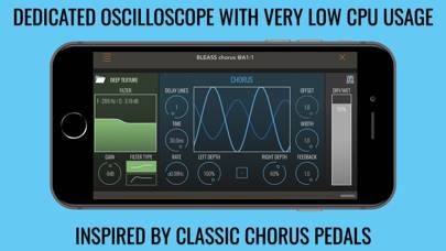 BLEASS Chorus AUv3 Plugin App skärmdump