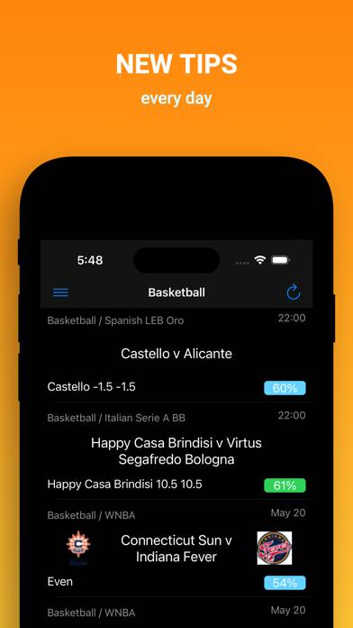 Fresh Basketball Tips App screenshot