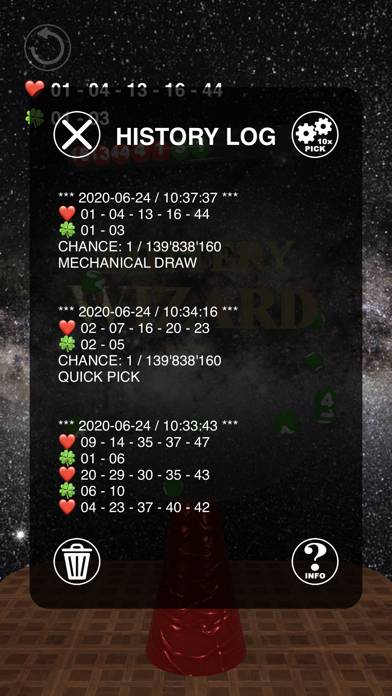Lottery Wizard 3D App screenshot #3