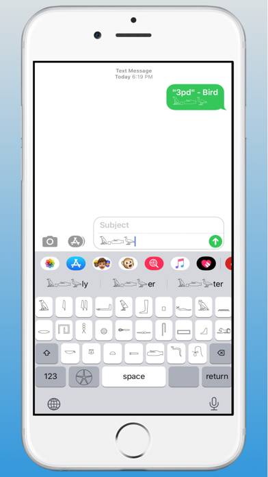 HieroKeyboard Schermata dell'app #1