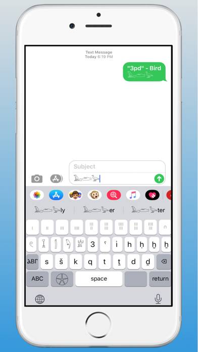 HieroKeyboard Schermata dell'app #2