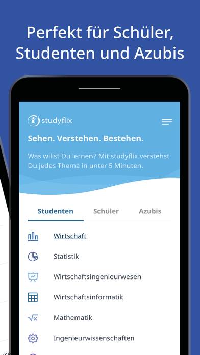 Studyflix App-Screenshot #3