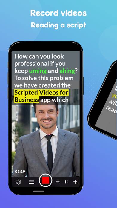Teleprompter for Business Captura de pantalla de la aplicación #1