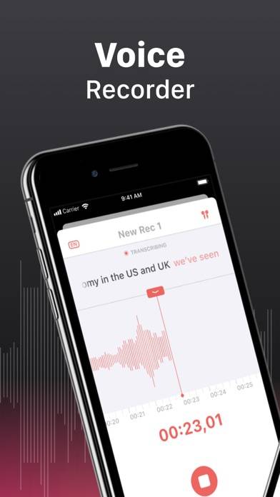 Voice Recorder－Audio Memos Арр App screenshot