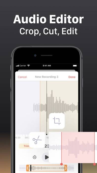 Voice Recorder－Audio Memos Арр Captura de pantalla de la aplicación #3