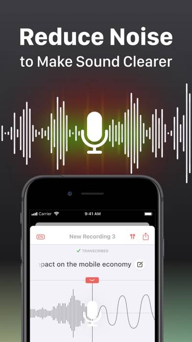 Voice Recorder－Audio Memos Арр Captura de pantalla de la aplicación #5