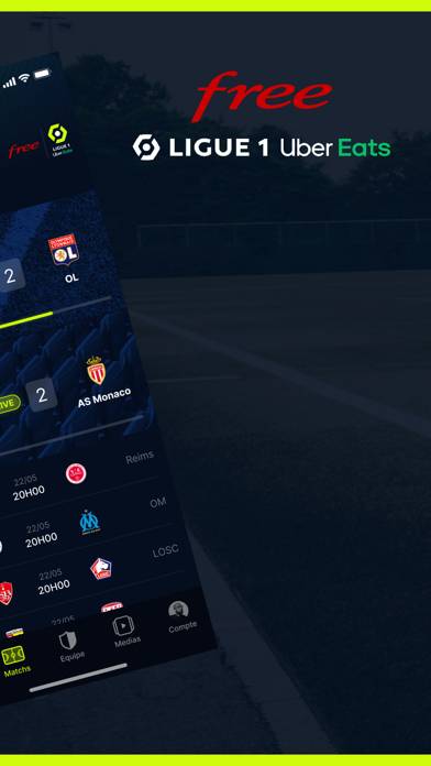Free Ligue 1 Capture d'écran de l'application #2