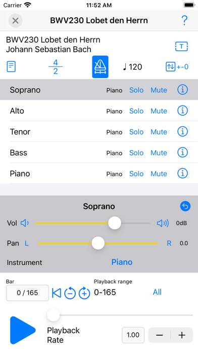 Chorus Lesson App screenshot #4