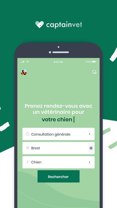 CaptainVet Capture d'écran de l'application #1