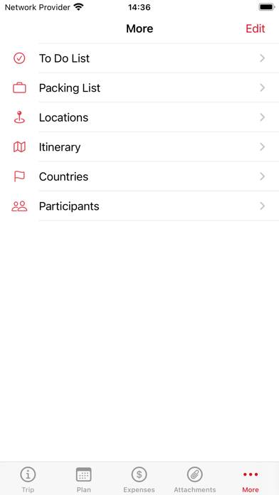 MyTravelsPlanner Captura de pantalla de la aplicación