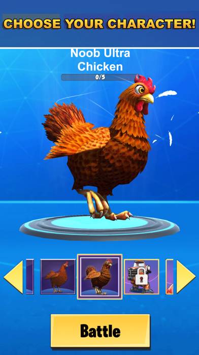 Chicken Challenge 3D Royale Capture d'écran de l'application #3