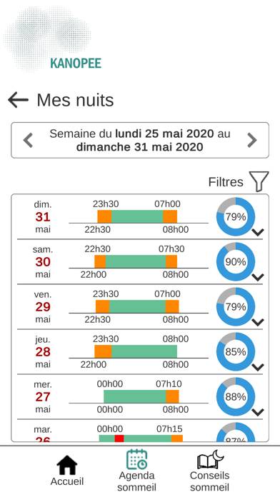 Kanopee Capture d'écran de l'application
