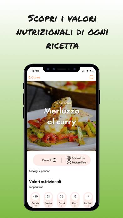 Cotto al Dente: Food & Fitness Schermata dell'app