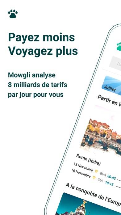Mowgli - Deals de vols Bildschirmfoto