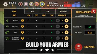 Axis & Allies 1942 Online App skärmdump #1