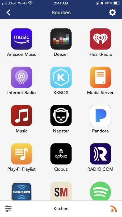 Philips Sound App skärmdump