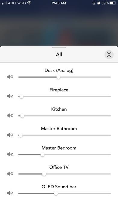 Philips Sound App skärmdump