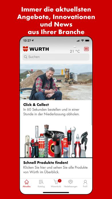 Würth Deutschland App-Screenshot #2