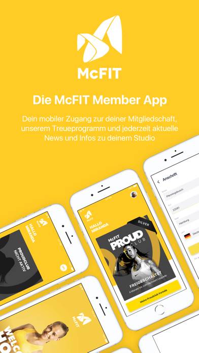 McFIT App-Screenshot #1