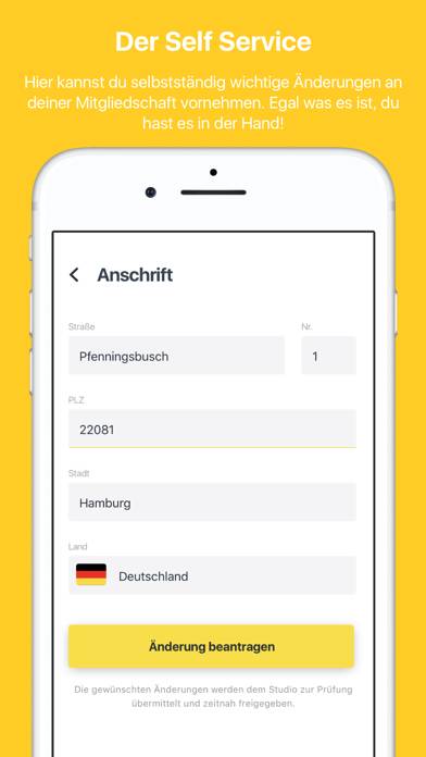 McFIT App-Screenshot #3
