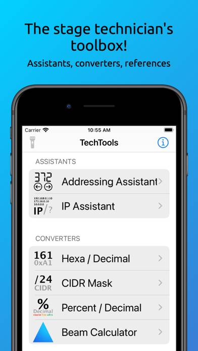 TechTools App captura de pantalla