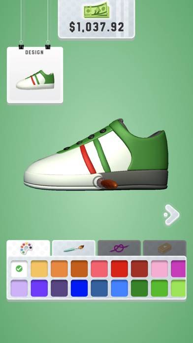 Sneaker Art! Coloring Game Captura de pantalla de la aplicación #2