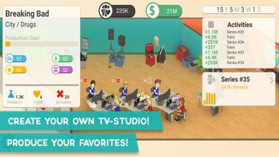 Series Makers Tycoon Schermata dell'app #1