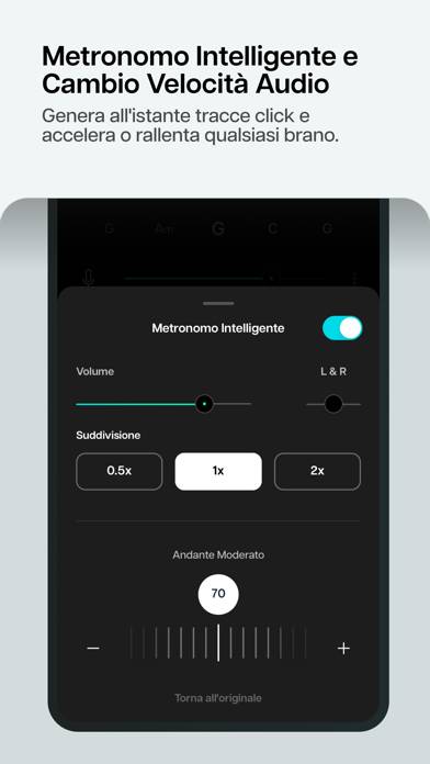 Moises: l'app del musicista Schermata dell'app #3