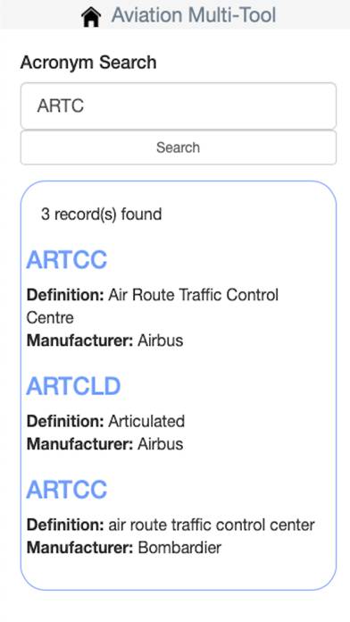 Aviation Multitool App screenshot #2