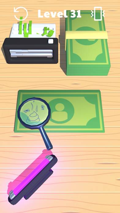 Money Buster 3D: Fake or Real Capture d'écran de l'application #2