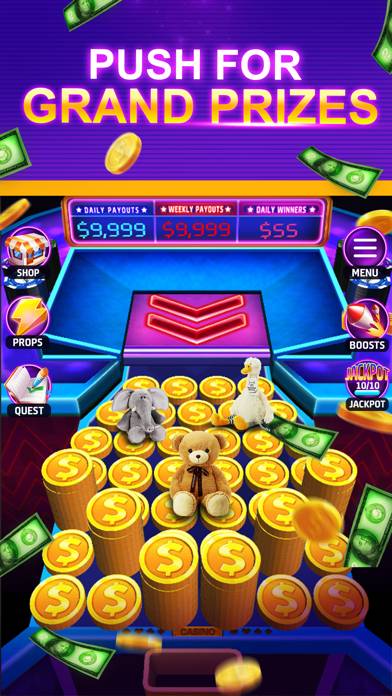 Cash Pusher:Lucky Coin Casino App skärmdump #2