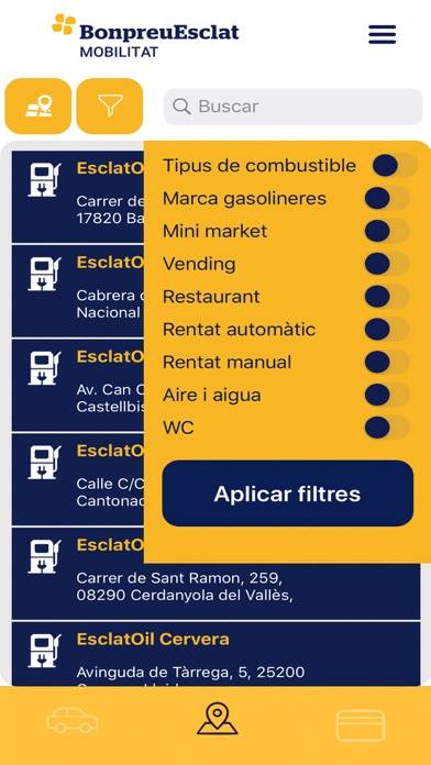 BonpreuEsclat Mobilitat Captura de pantalla de la aplicación