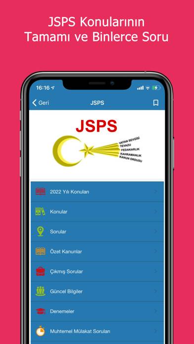 Jsps App Uygulama ekran görüntüsü #2