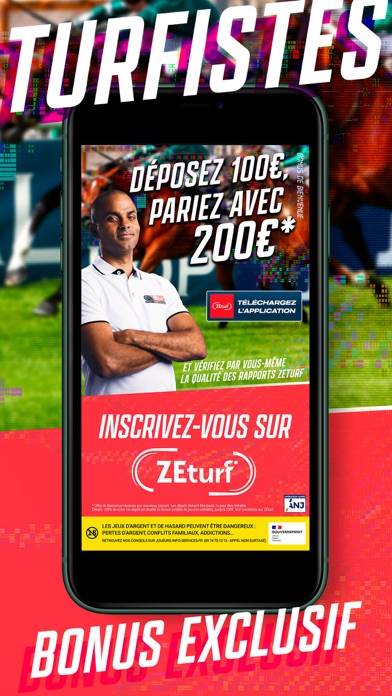 ZEturf Paris hippiques Capture d'écran de l'application