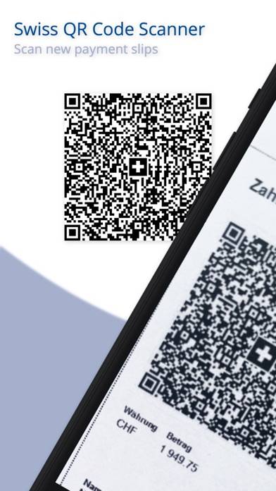 Mobile Swiss QR Scan Captura de pantalla de la aplicación #1