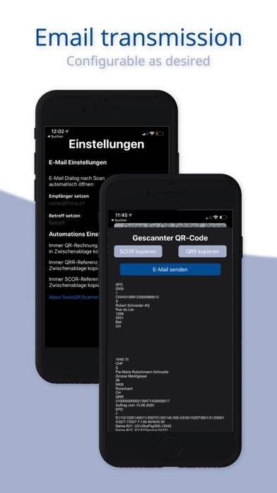Mobile Swiss QR Scan Captura de pantalla de la aplicación #6