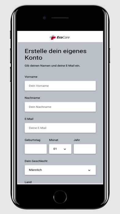 EcoCare Business App-Screenshot