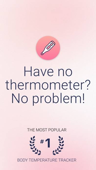 Body Temperature App For Fever Schermata dell'app #1