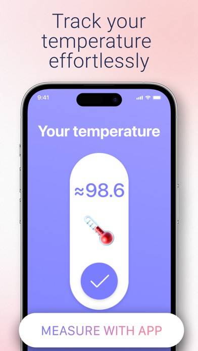 Body Temperature App For Fever Capture d'écran de l'application #2