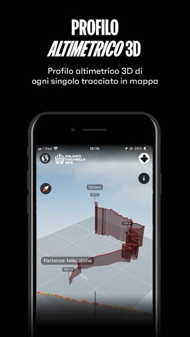 MowiBike Schermata dell'app