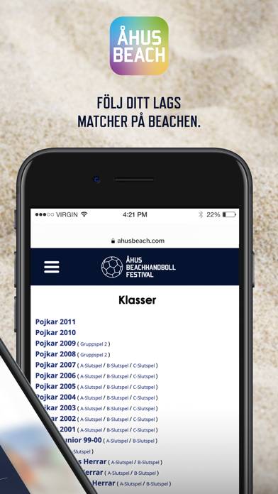Åhus Beach Official App skärmdump #2