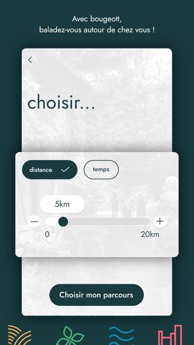 Bougeott Capture d'écran de l'application