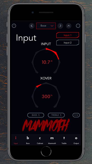 Mammoth - Bass Amp Bildschirmfoto